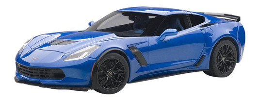  AUTOArt 1/18 Chevrolet Corvette (C7) Z06 (Metallic Blue) Finished Model 