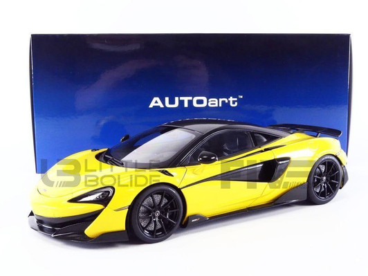  AUTOArt 1/18 McLaren 600LT (Yellow Pearl/Carbon Roof) Finished Model 