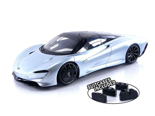  AUTOArt 1/18 McLaren Speedtail (Metallic Light Blue) Finished Model 