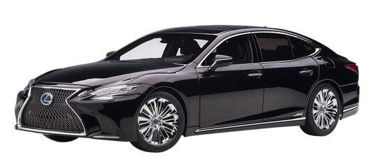  AUTOArt 1/18 Lexus LS500h (Black) Black Interior Finished Model 
