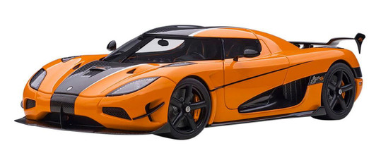  AUTOArt 1/18 Koenigsegg Agera RS (Orange/Carbon Black) Finished Model 