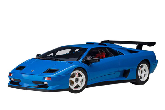  AUTOArt 1/18 Lamborghini Diablo SV-R (Blue) Finished Model 