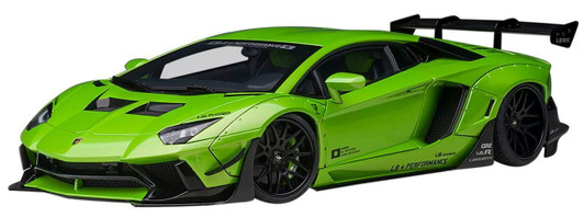  AUTOArt 1/18 Liberty Walk LB-Works Lamborghini Aventador Ltd (Pearl Green) Finished Model 