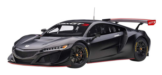  AUTOArt 1/18 Honda NSX GT3 '18 (Matte Black) Finished Model 