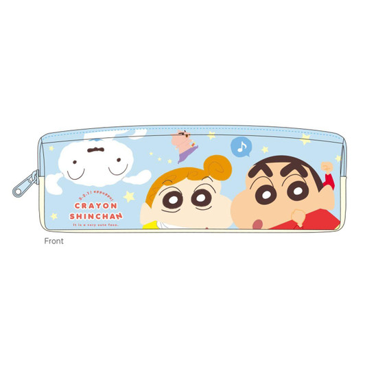  T's Factory Crayon Shin-Chan Double Fastener Slim Pen Pouch Appuppu! 