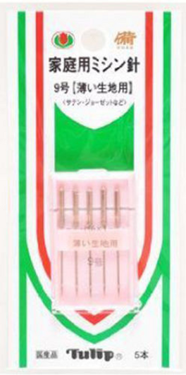 Tulip SO-001 Sewing Machine Needles No.9 (5 pcs)