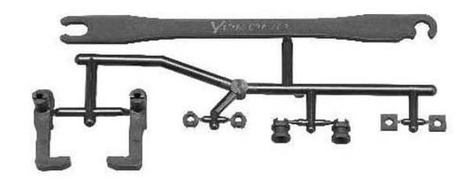  Yokomo B9-118A Battery Holder Set BD11/12/MS1.0 For Resin Diameter (53mm-31mm) 