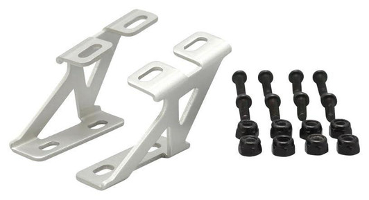  Yokomo D-056LA Wing Stay (Low-Type) Silver For Drift Car Made Of Aluminum 