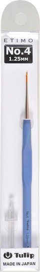 Tulip T13-04 ETIMO Cushion Grip Lace Crochet Hook Needle No.4 (1.25mm)