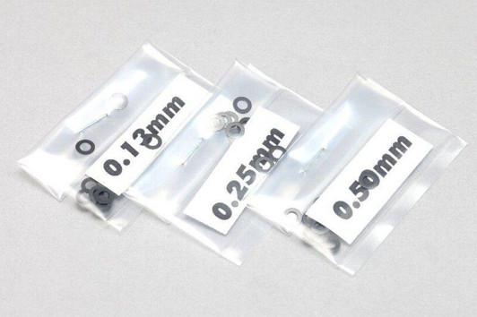  Yokomo ZC-S25A Spacer Shim Each 20 Pieces Pack 2.5 Diameter 