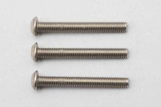  Yokomo ZC-BH325TA M3x25mm BHS Screws 3 Pieces Titanium Hexagonal Hole 