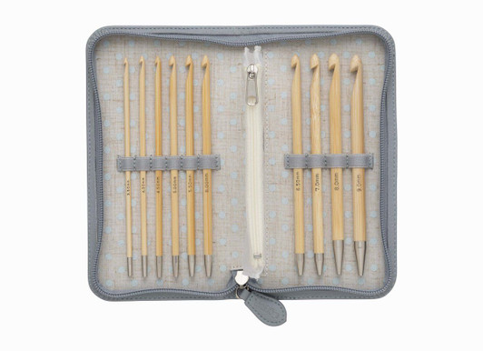 Tulip TCT-05 Carry T Bamboo Afghan Crochet Hook Needles Set
