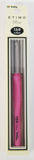 Tulip TER-09 ETIMO Rose Cushion Grip Crochet Hook Needle 7.5/0 (4.50mm)