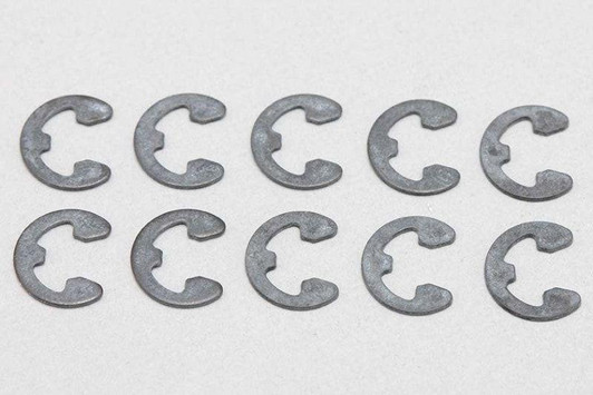  Yokomo ZC-411A 4.0 Diameter E Clip Pack Of 10 