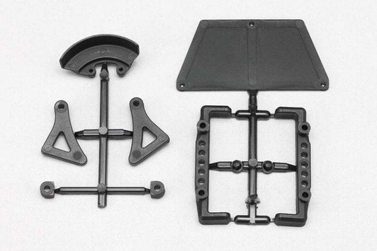  Yokomo Z2-118-31A Battery Holder/Radio Tray/Spur Gear Cover For YZ-2 DTM3.1/CAL3.1 