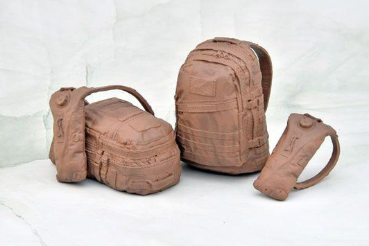  Tomytec 1/12 Scale Military Series Little Armory LD036 Backpack Set A Plastic Model 