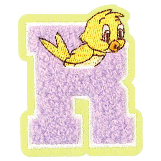  T's Factory Tom And Jerry Moko Moko Initial Embroidery Sticker AH / R 