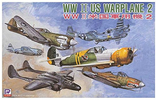 Pit-Road Skywave S-43 WWII US Warplane set 2 1/700 Scale Kit