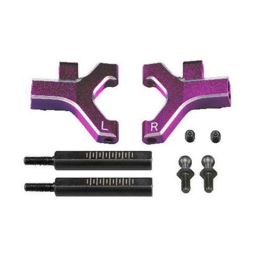  Yokomo Y2-P08FSCA Front Lower Short "A" Arm Set For RD/SD Series (Purple) 