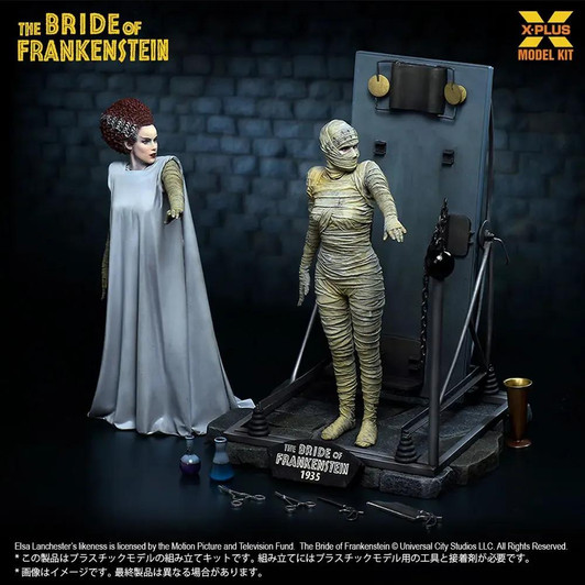  XPlus 1/8 The Bride Of Frankenstein Plastic Model Kit 