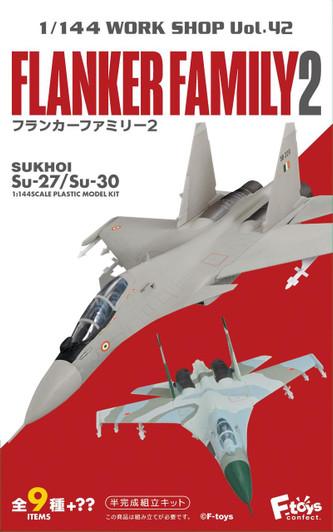  F-toys Flanker Family Vol.2 10pcs Box 