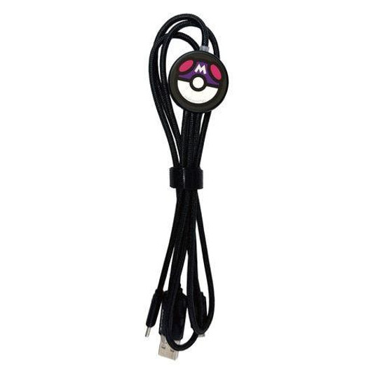 Pokemon Center Original Pokemon Center Flash Multi Charging Cable Master Ball 