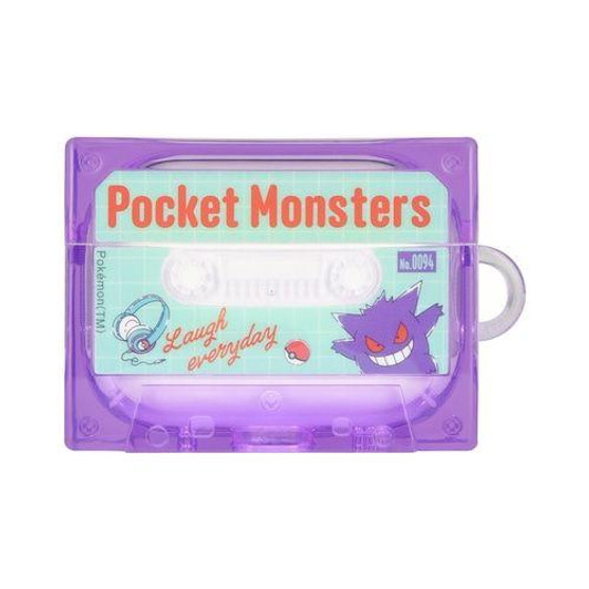 Pokemon Center Original Pokemon Center AirPods Pro (2nd Generation) / AirPods Pro Compatible Cassette Tape Style Case Gengar 