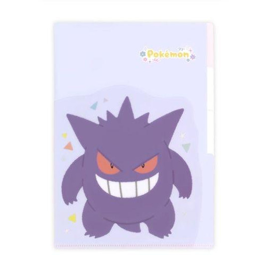Pokemon Center Original Pokemon Center Die-Cut Pocket 3-Inch File / Gengar & Jigglypuff