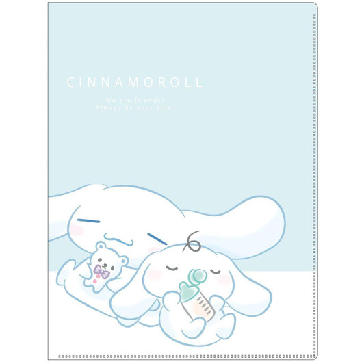  T's Factory Sanrio 3D Hardcover 6P Clear File Cinnamoroll 