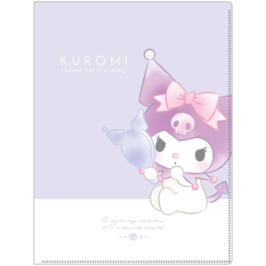  T's Factory Sanrio 3D Hardcover 6P Clear File Kuromi 