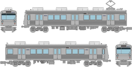  Tomytec Shizuoka Railway Type 1000 (Decentralized Air-Conditioning Car Appearance Painting)2 Cars Set C (N scale) 