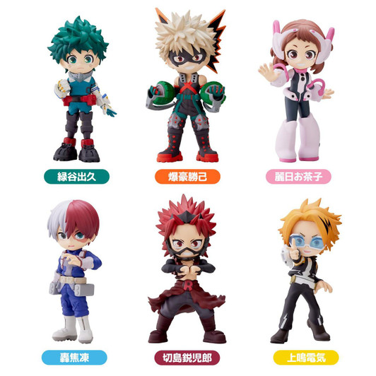  Bushi Road Creative PalVerse My Hero Academia Figure Collection vol.1 6pcs Complete Box 
