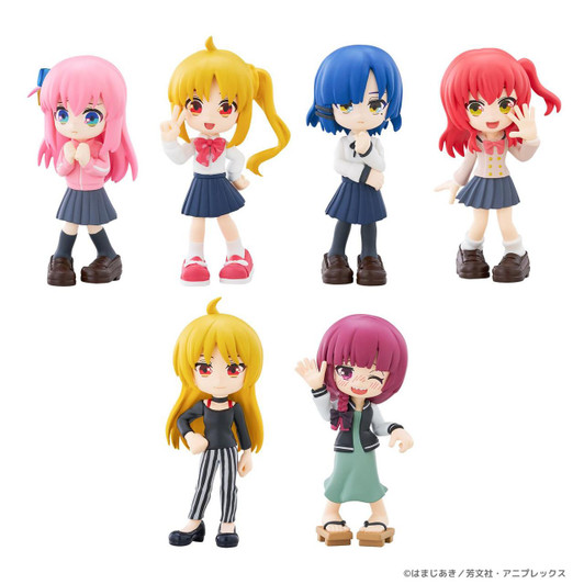  Bushi Road Creative PalVerse BOCCHI THE ROCK! Figures 6pcs Complete Box 
