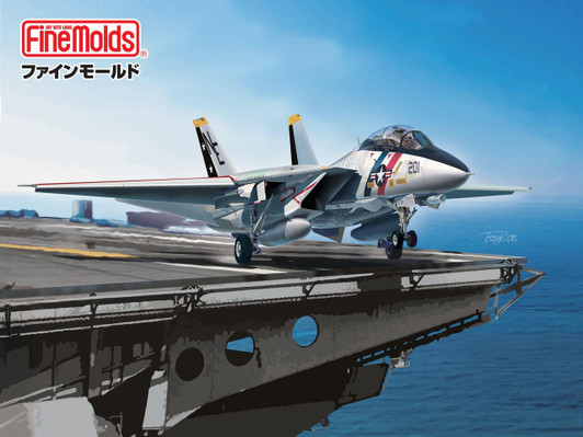  Fine Molds 1/72 USN F-14A Tomcat VF-2 ''Bounty Hunters'' Plastic Model 