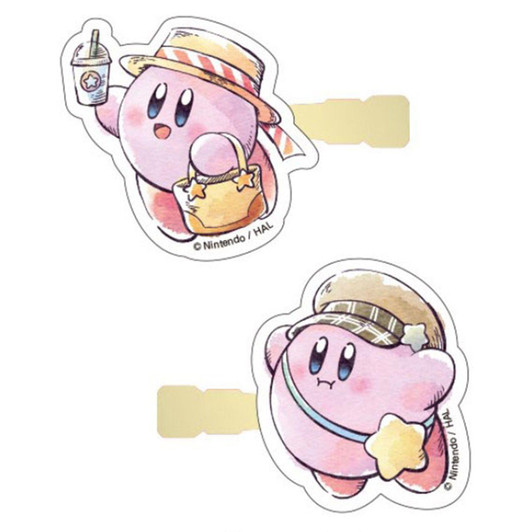  Ensky Kirby Of The Stars Sunny Day Acrylic Hair Clip 1 Taking A Breather 