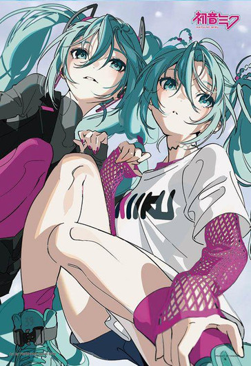 Yanoman Jigsaw Puzzle CUTE&COOL Limited Color (Hatsune Miku) (300 Pieces) 