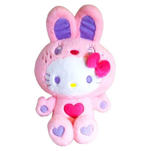  Nakajima Hello Kitty Colorful Bunny Plush S PK 
