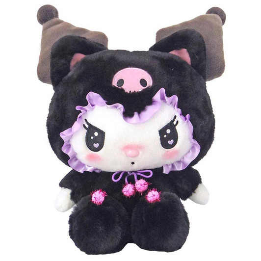  Nakajima Sanrio Plush Toy Kuromi Black Cat Medium 