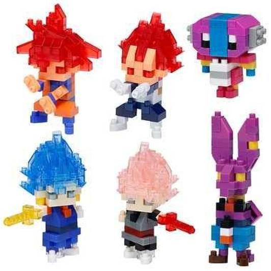  Kawada NBMC_76 nanoblock mininano Dragon Ball Super vol.6 6pcs Complete Box 
