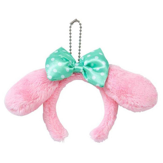  Sanrio MM Mini Sparkling Headband Keychain My Melody 