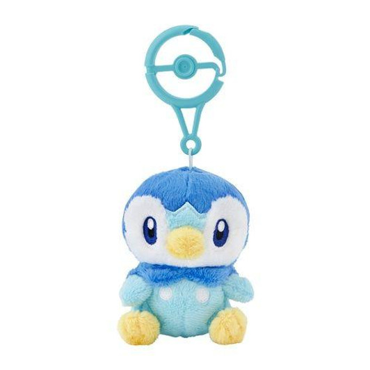 Pokemon Center Original Mascot With Carabiner Piplup