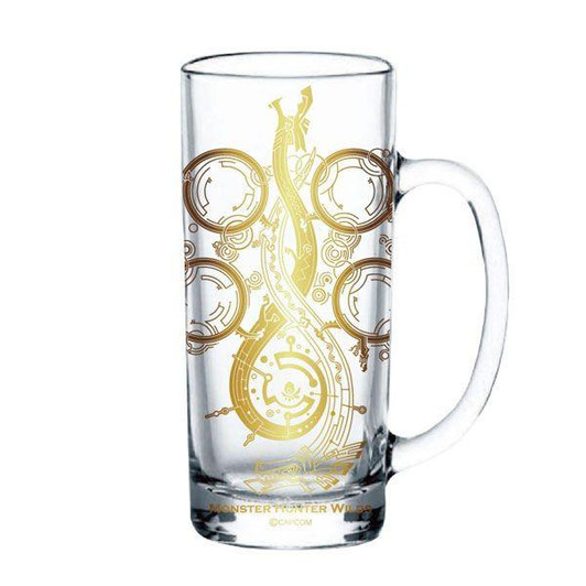 Capcom Monster Hunter Wilds Glass Mug - Title Logo Symbol (Capcom)