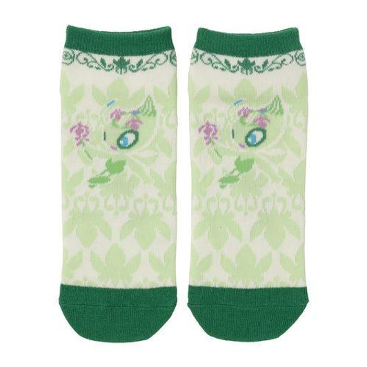 Pokemon Center Original Short Socks Celebi's Celebration 23-25 cm / 25-27 cm