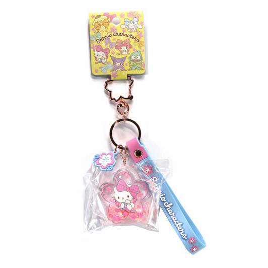 Other Sanrio Clear Cherry Blossom Keyholder Hello Kitty 