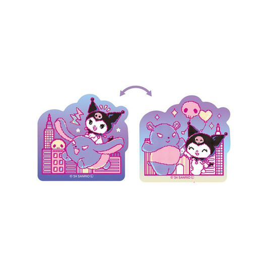  T's Factory Kuromi / Changing Acrylic Sticker Town 