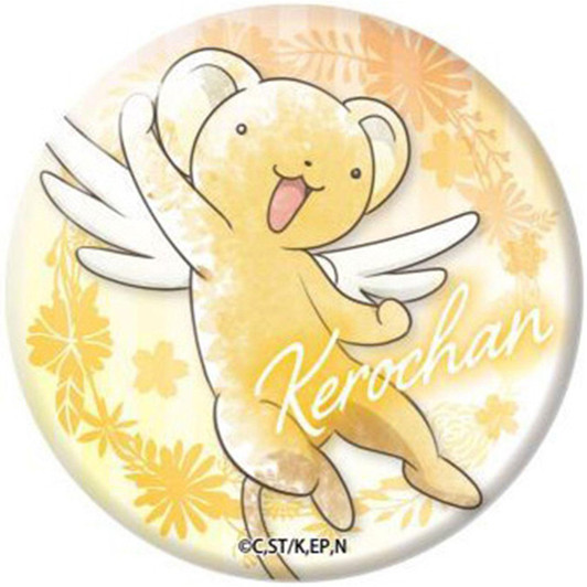 Other Cardcaptor Sakura C-Card Komorebi Can Badge. Two Kero-Chan 