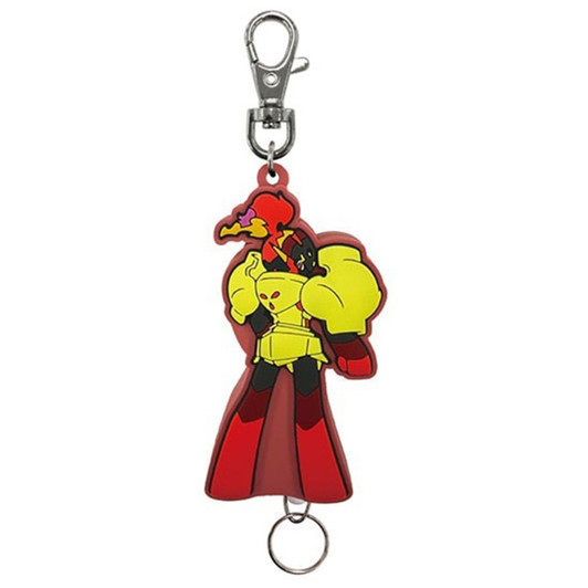 SK Japan Pokemon Rubber Reel Key Holder Armarouge 