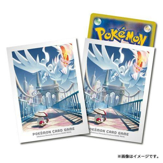Pokemon Center Original Pokemon TCG Deck Sleeves Isshu Adventure Reshiram & Amoonguss