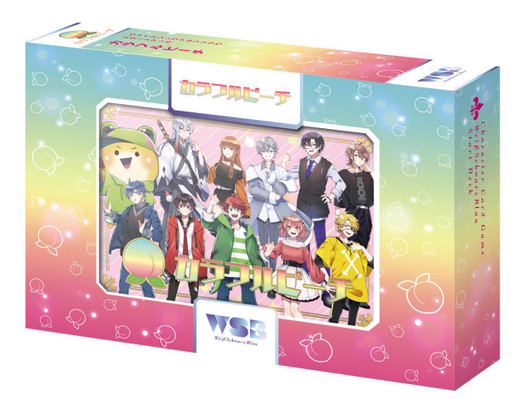 Bushi Road Creative Weiss Schwarz Blau Start Deck Colorful Peach