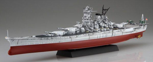  Fujimi 1/700 Kan NEXT Series No.2 EX-2 IJN  Battleship Musashi (Operation Sho-1 Light Gray Version) Plastic Model Kit 